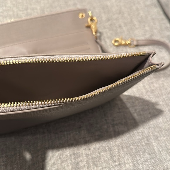 EUC Dagne Dover Essentials Clutch Wallet crossbody purse Bleecker Blush - Picture 5 of 7